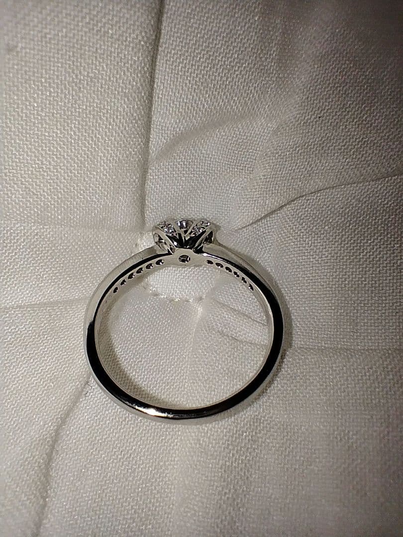 リボン　SILVERリング