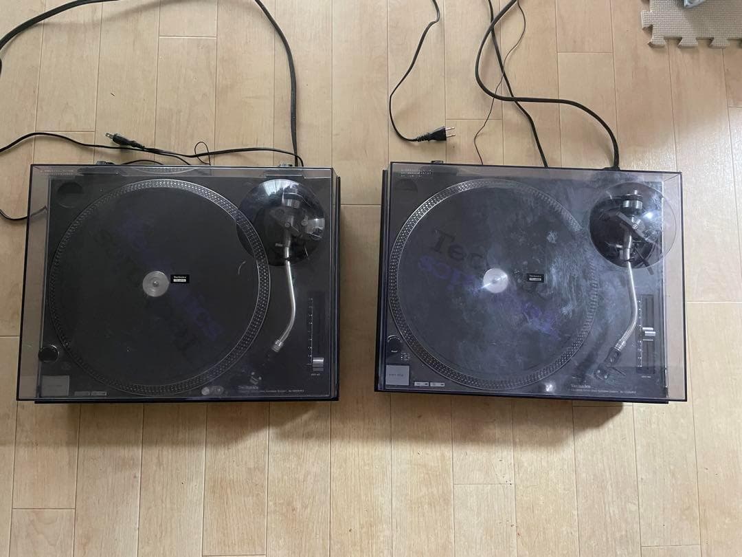 Technics SL-1200ターンテーブル 2台Vestax DJミキサー