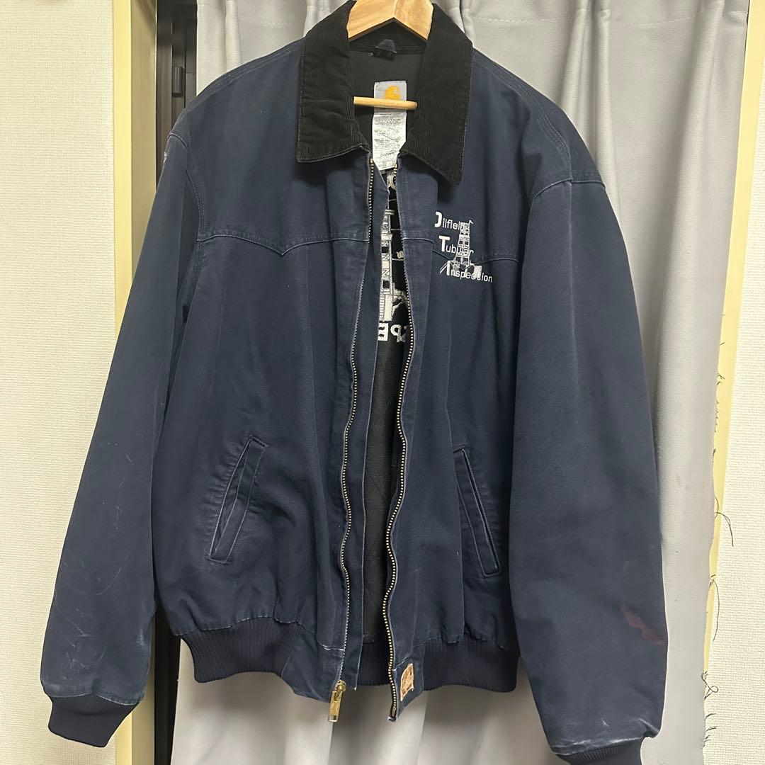 Carhartt サンタフェジャケット企業ロゴ