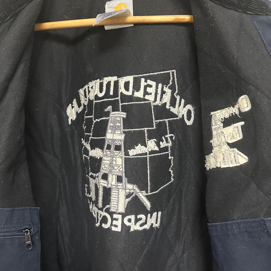 Carhartt サンタフェジャケット企業ロゴ