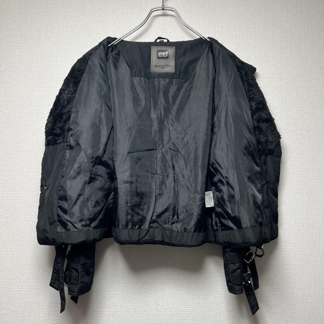 クリスチャンディオール フライトジャケット ミリタリー調 中綿 グランジ y2k