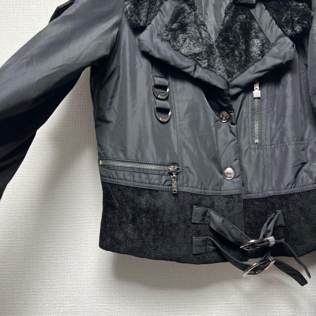 クリスチャンディオール フライトジャケット ミリタリー調 中綿 グランジ y2k