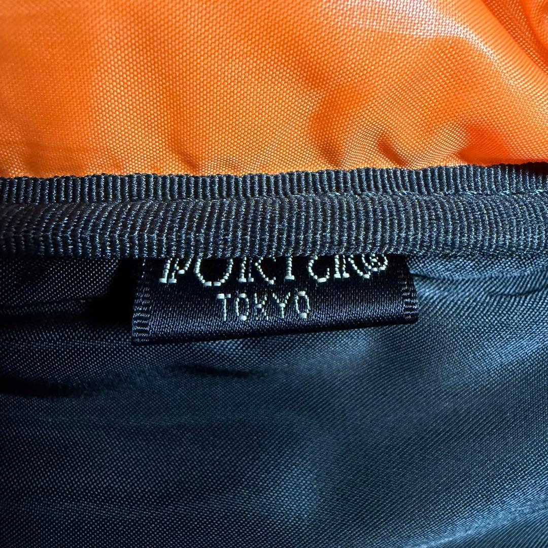 【未使用に近い】ポーター　ボディバッグ　ナイロン　タンカー　ブラック　メンズ