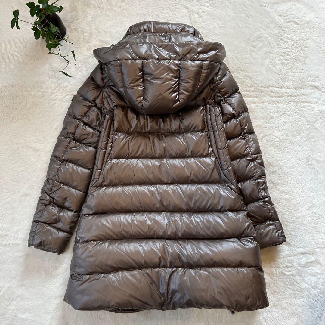 美品 タトラス BABILA モカブラウン 02 バビラ ダウンコート Aライン