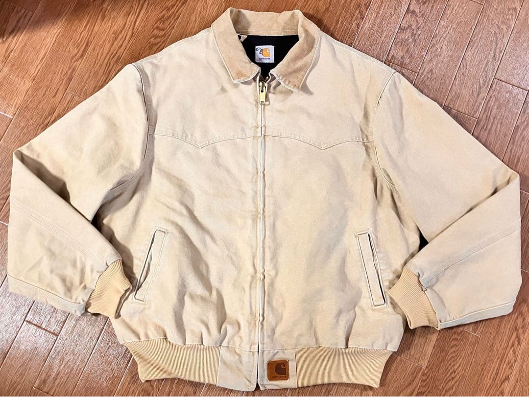 希少 カーハート サンタフェジャケット J14 WET(ウェットサンド) XL