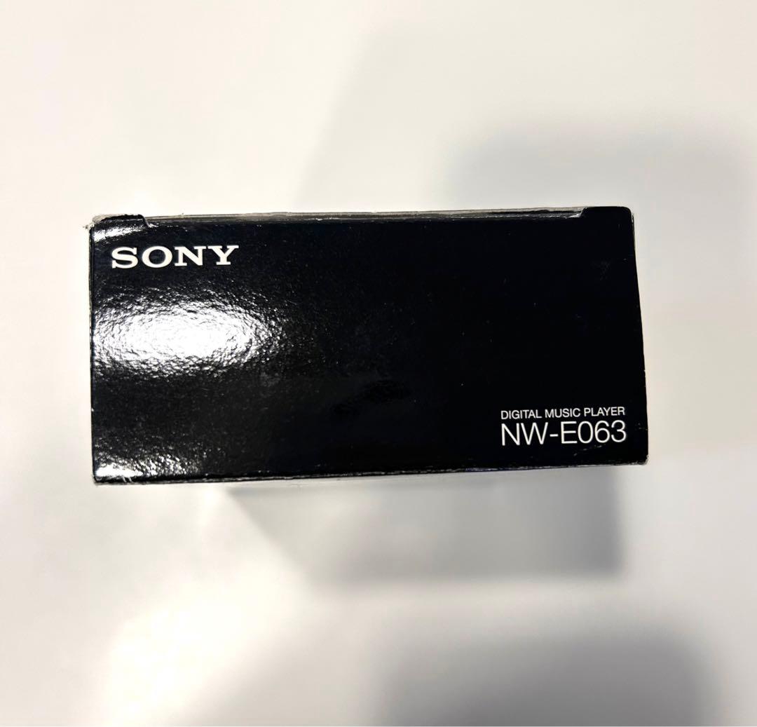 美品　ソニー　デジタルミュージックプレイヤー　NW-E063 4GB 動作確認済