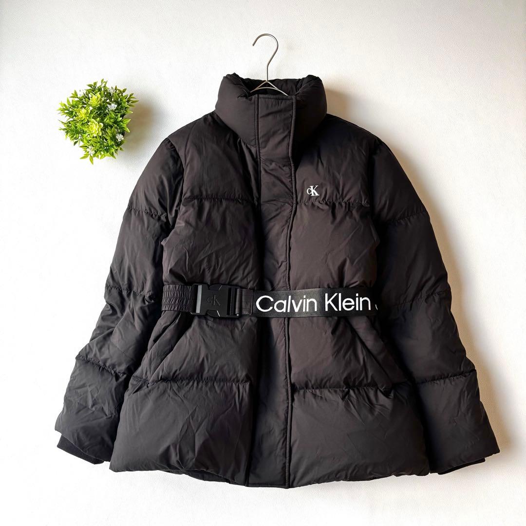 美品✨  ロゴベルトパデッドジャケット　ダウンジャケット