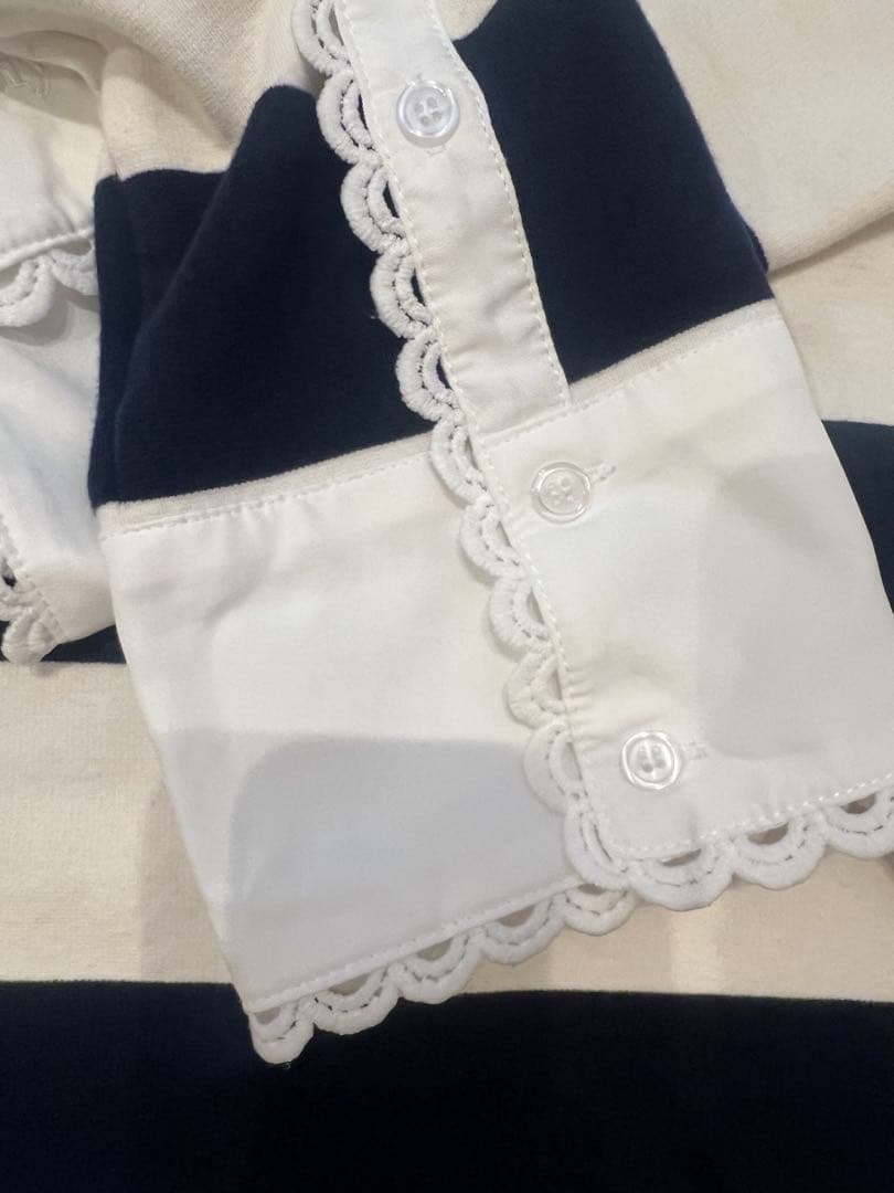 bibiy フランシーヌラグビートップス　美品