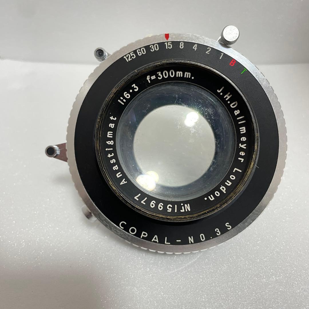 希少！レトロ品　J.H.Dallmeyer 300mm 1:6.3 レンズ