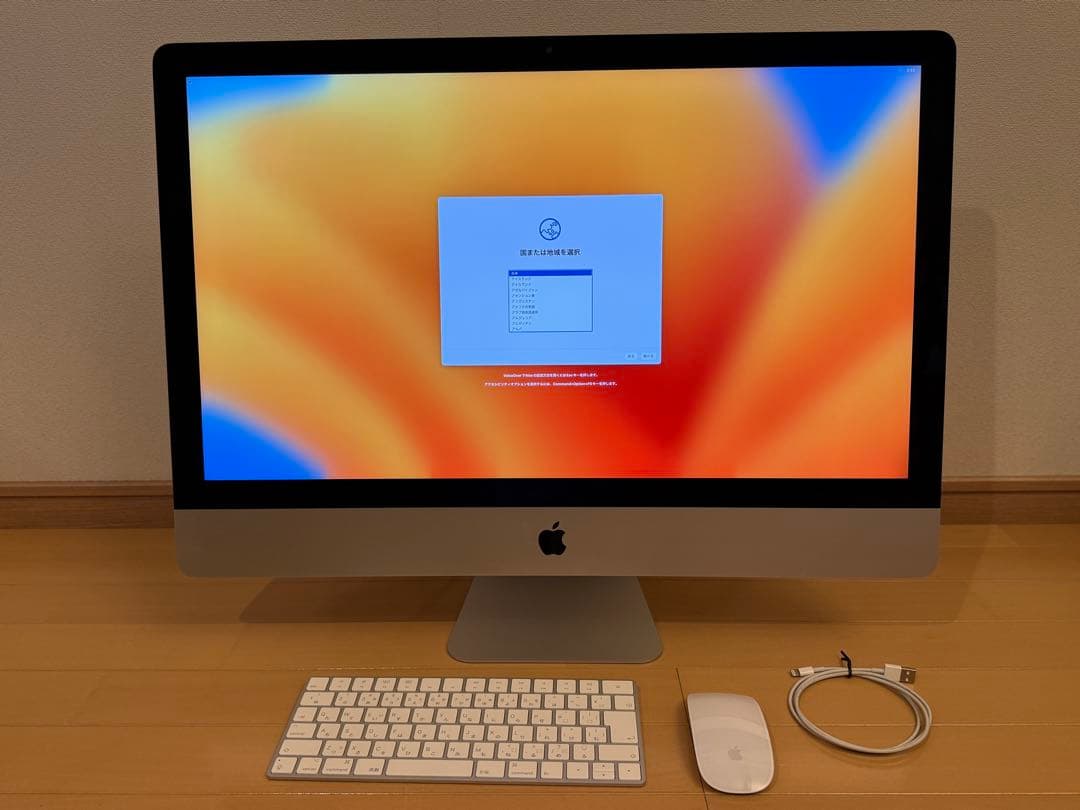 iMac Retina 5K 27インチ i7 32GB SSD512GB