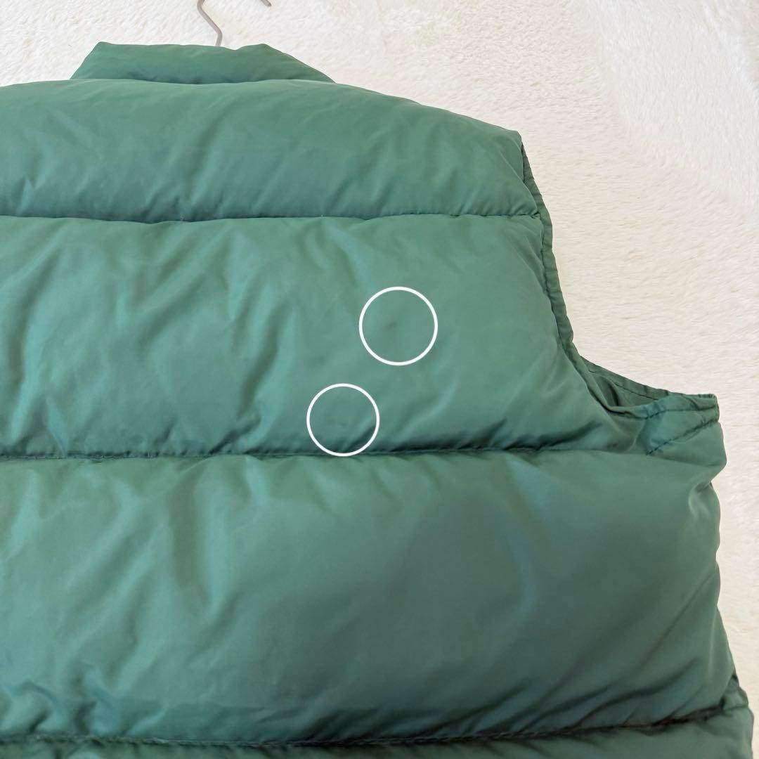 ヴィンテージ エルエルビーン ダウンベスト 70s 筆記体タグ M 希少 激レア