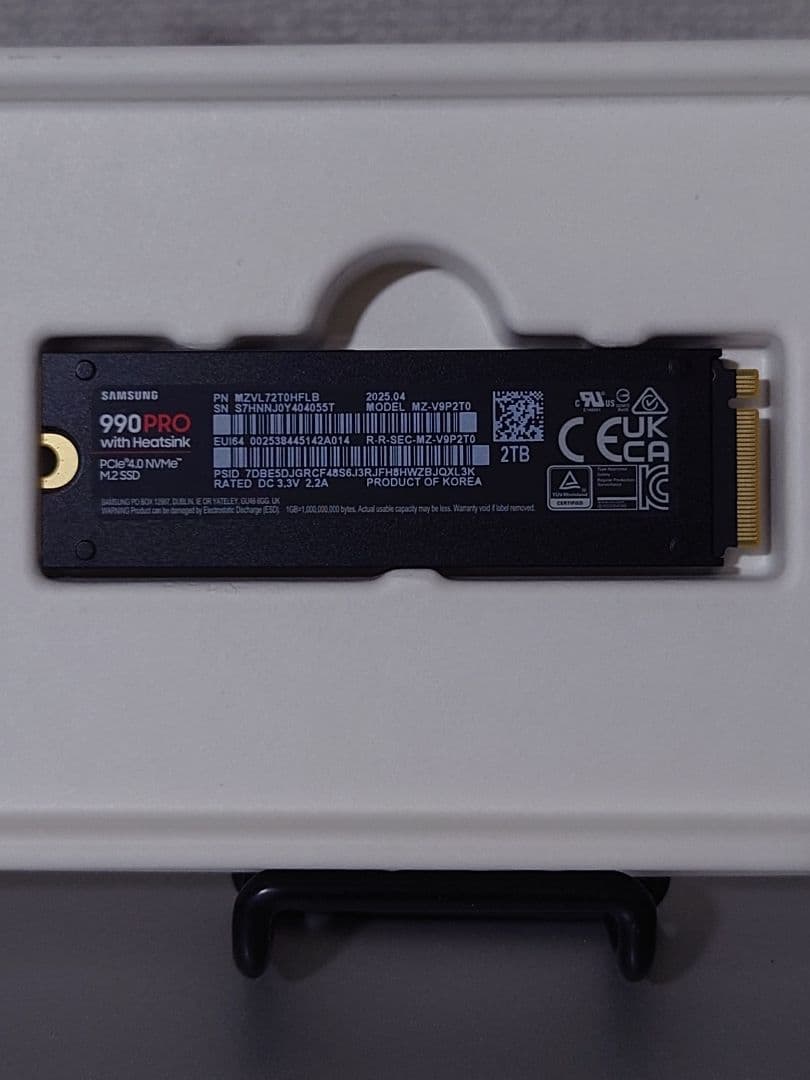激安！Samsung 990 PRO 2TB with Heatsink①