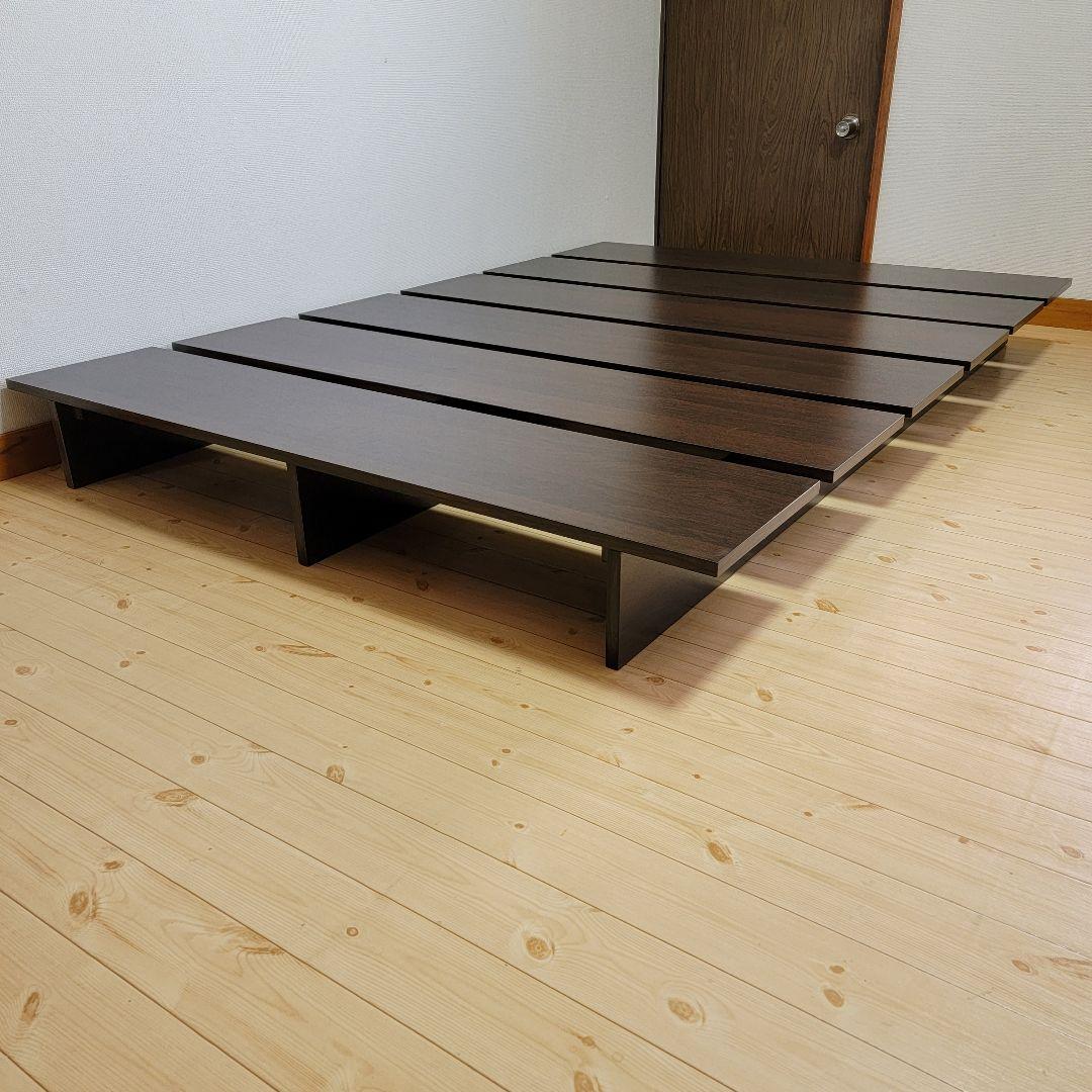 LOWYA ダブルベッドすのこ