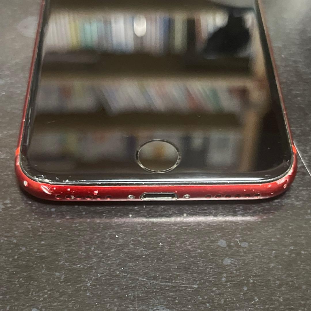 Apple iPhone 8 レッド　傷あり 256GB simなし