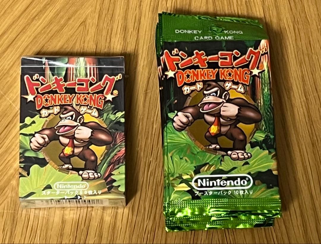 ドンキーコング ブースターパック x 12 スターターパック 1箱 未開封
