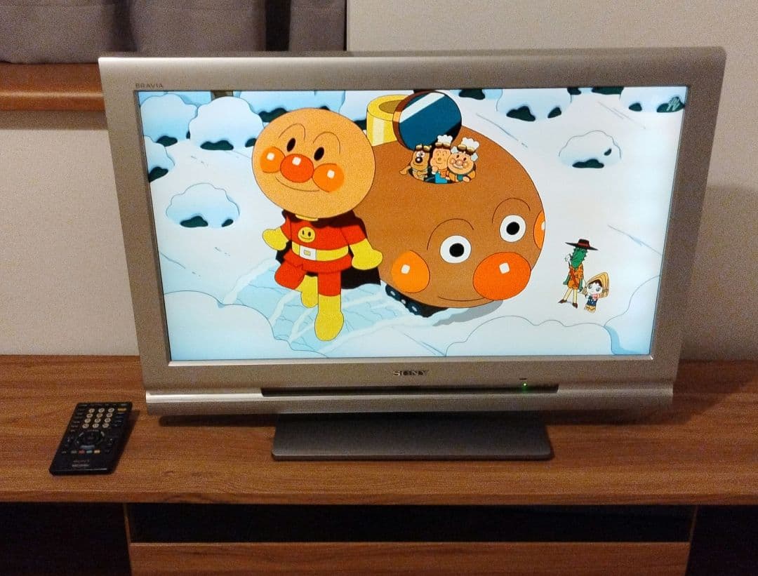 SONY 32V型 液晶テレビ KDL-32JE1 2008年製 リモコン付 ⑥