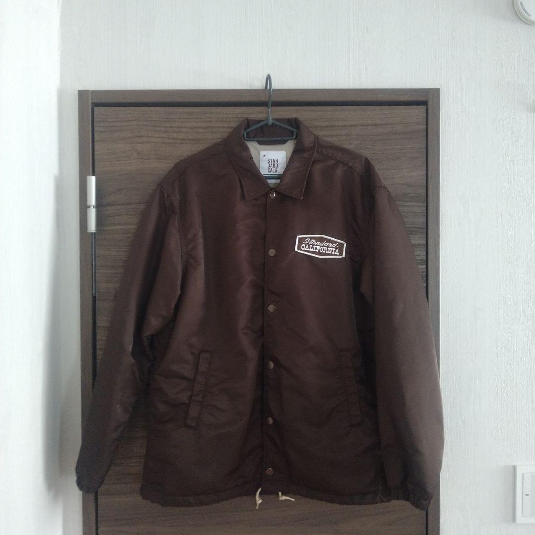 Standard California ブラウン コーチジャケット