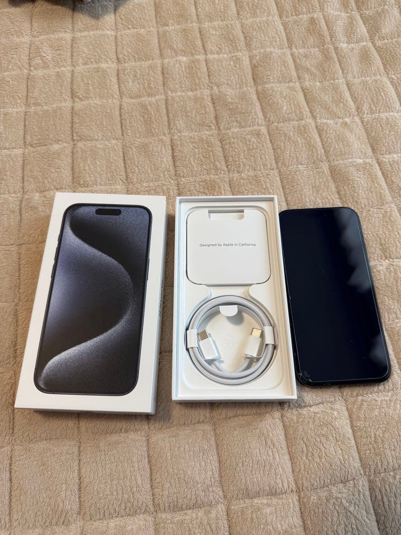 iPhone 15 Pro 256GB ブルーチタニウム SIMフリー