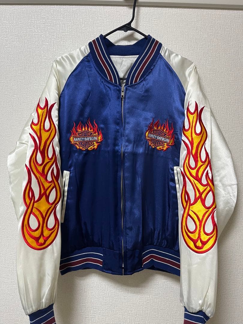 harley-davidson フレイムスカジャン 週末限定セール中