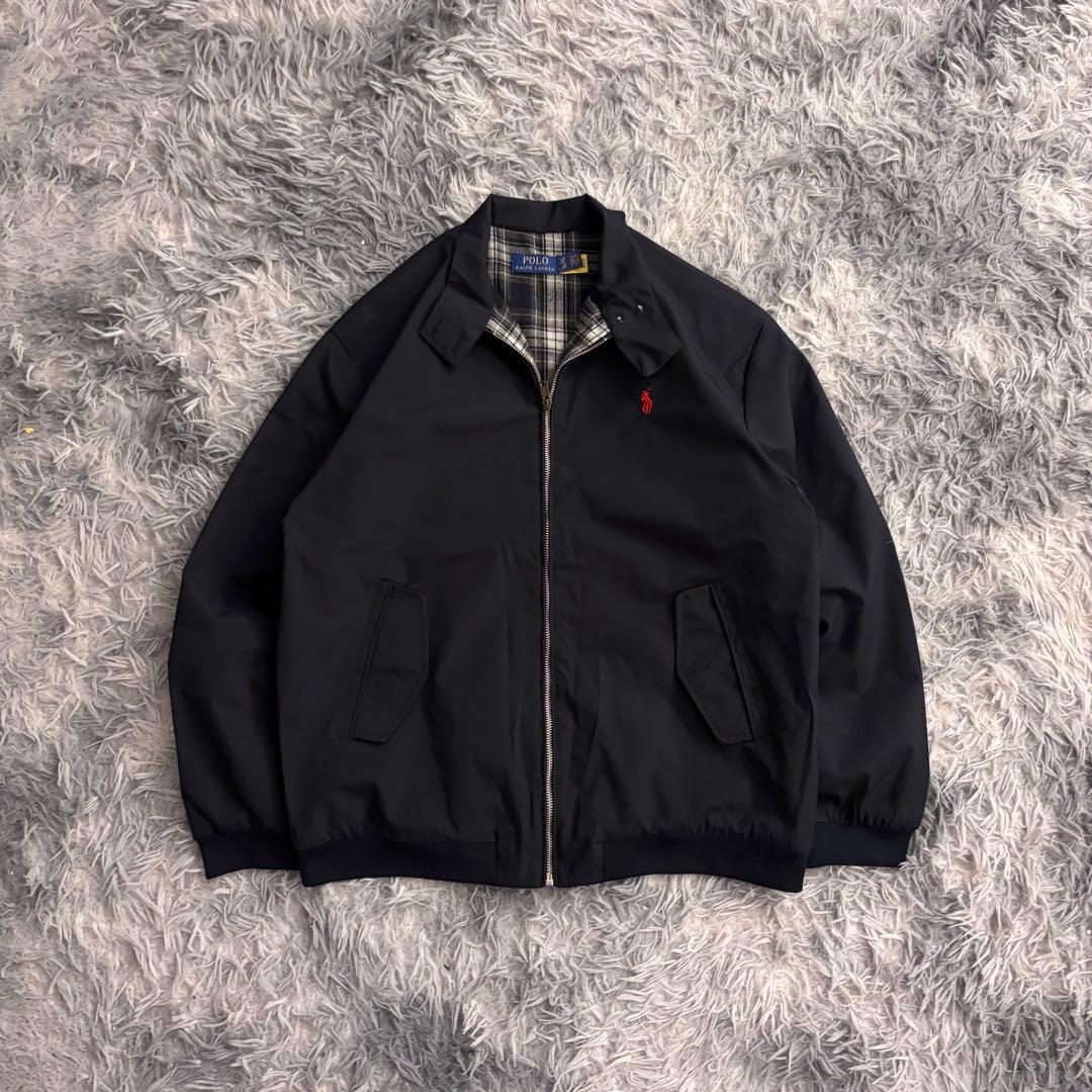 s*a様 90s PoloRalphLauren スウィングトップ　ナイロンジャ