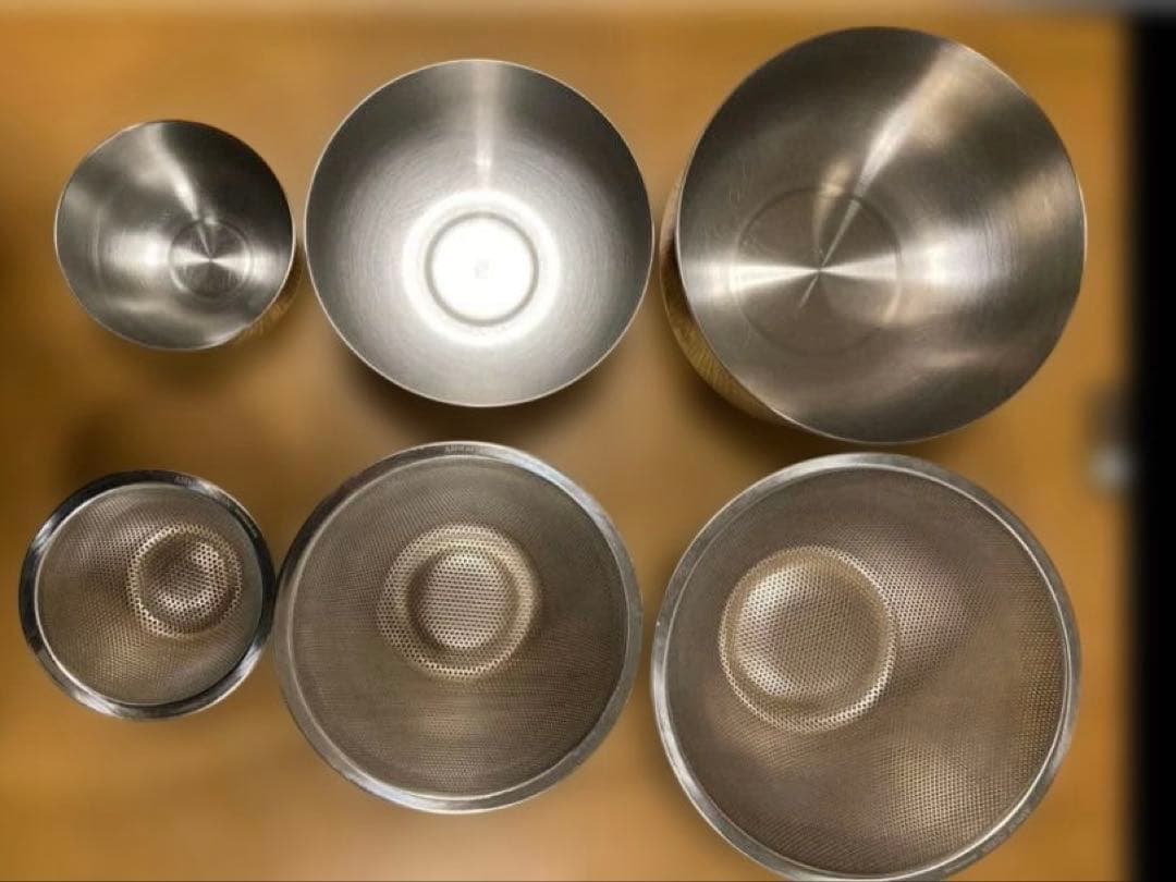 アムウェイクイーン ミキシングボウル・コランダー セット