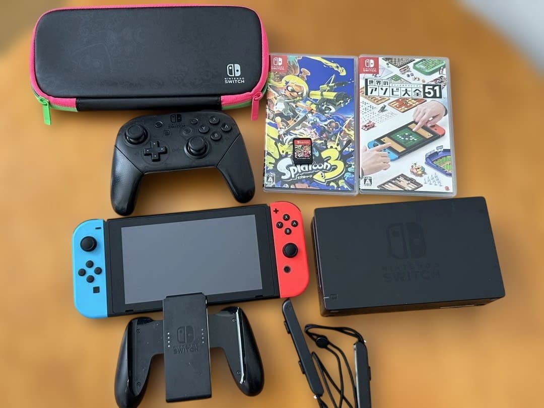 Nintendo Switch 本体+プロコン+ソフト付き
