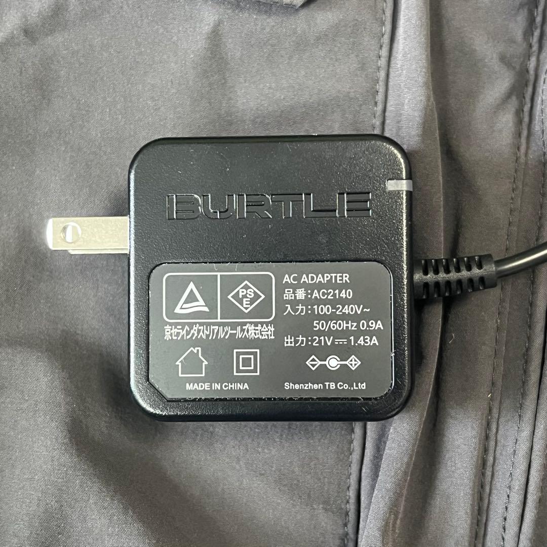 BURTLE AIRCRAFT AC09-24V 空調服フード付き