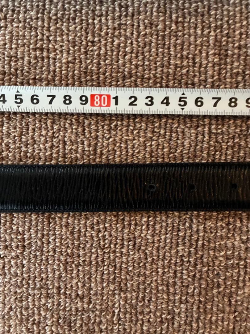 Salvatore Ferragamo レザー ベルト サイズ115 正規品中古