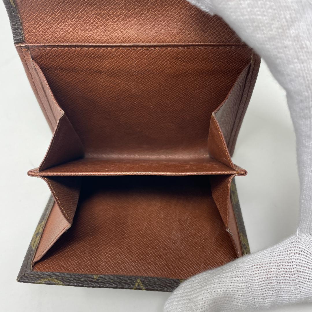 ルイ・ヴィトン モノグラム ポルトモネ・ビエ・カルトクレディ 三つ折り財布