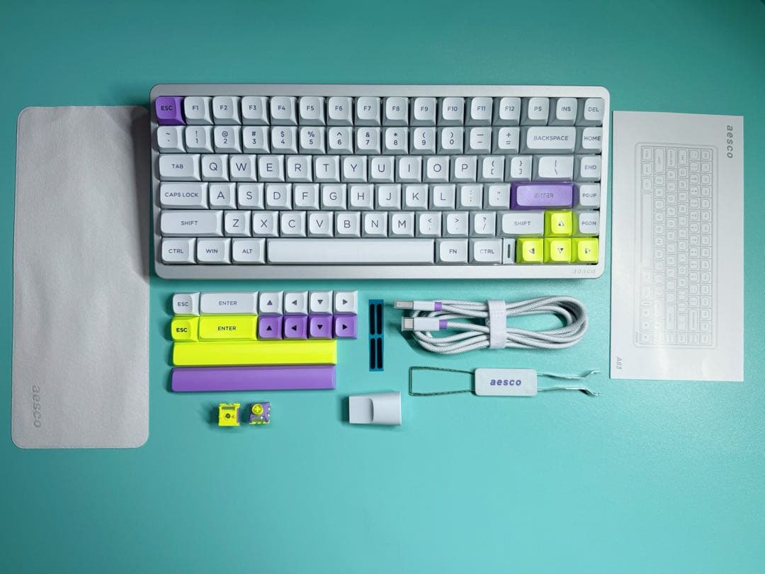 aesco a83 ラピッドトリガーキーボード