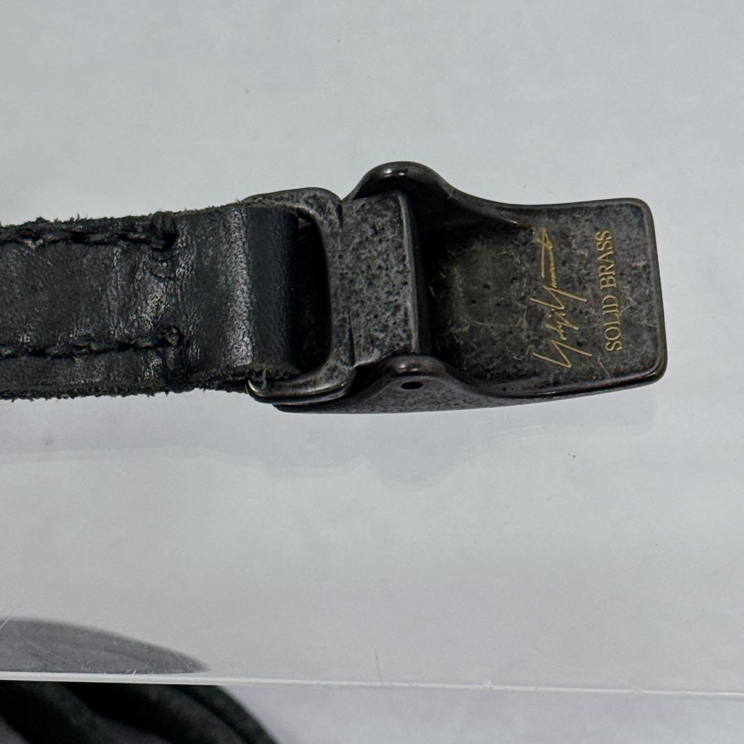 【絶盤】Yohji Yamamoto プールオムthicknume レザーベルト