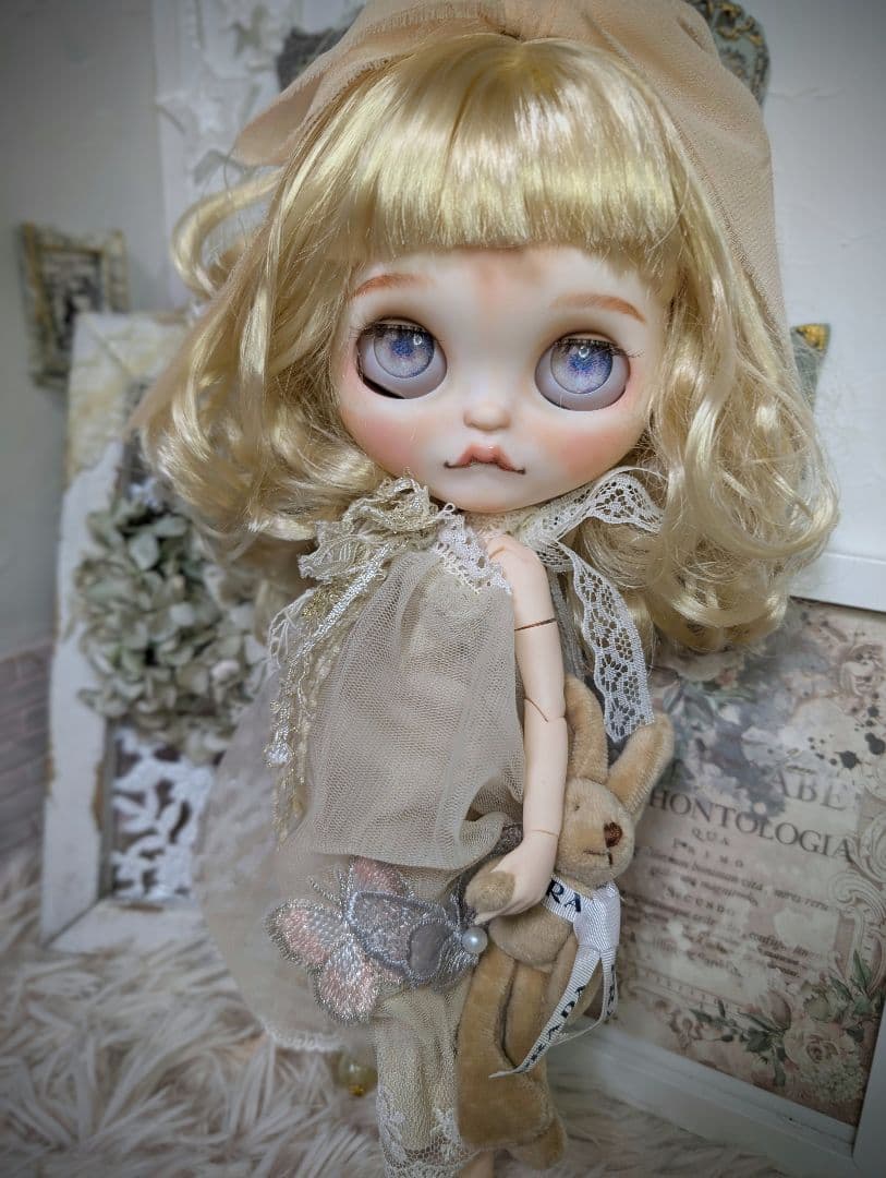 白まる❁︎アイシードール❁︎カスタム❁︎of付き