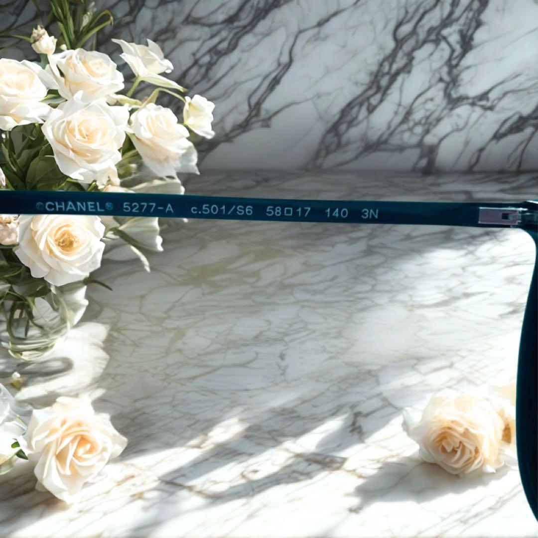 CHANEL ココマーク　キャットアイサングラス シャネルブラック