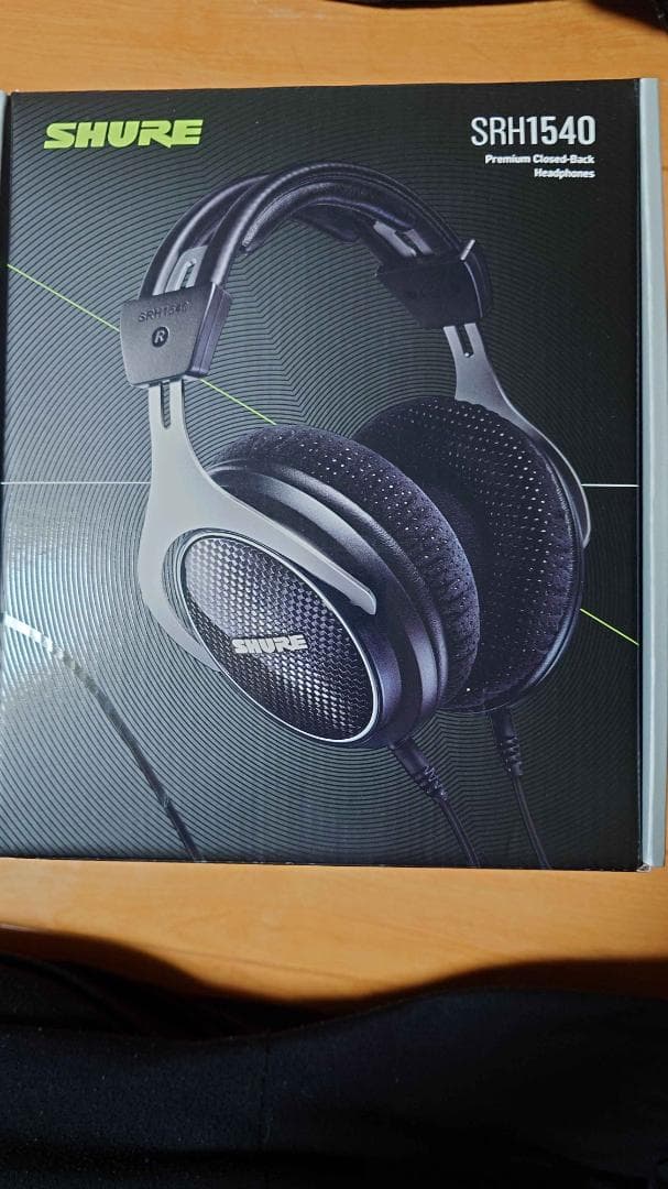 【SHURE】SRH1540 ヘッドホン（＋バランスケーブルBispa玲）