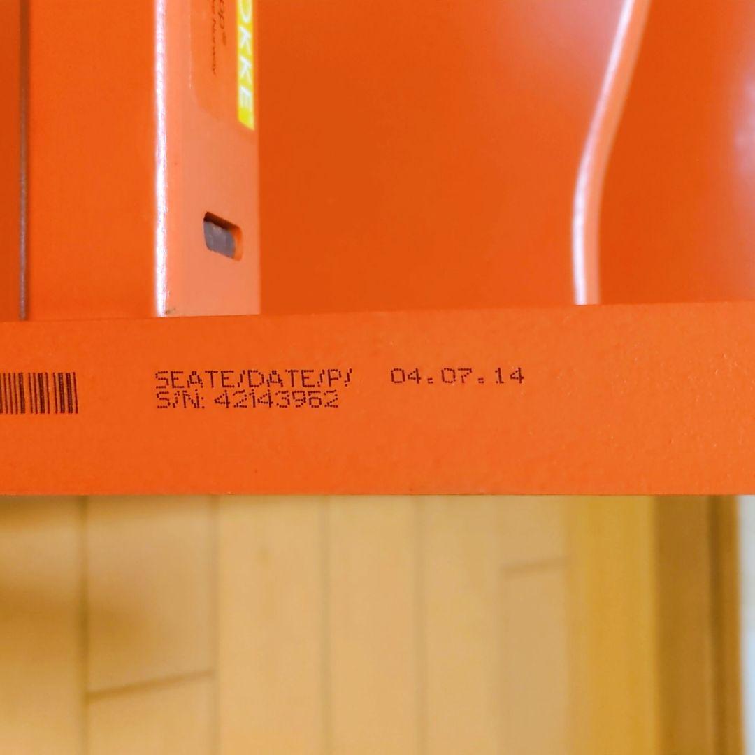 ⭐STOKKE ストッケ トリップトラップ シリアル4 人気のオレンジ♪