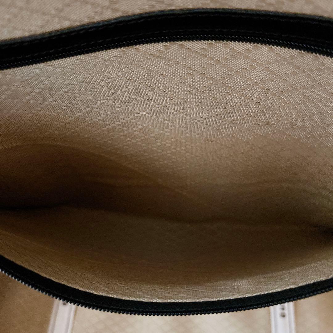 ✨美品✨グッチマイクロGG トランクケース　レザー　黒　旅行カバン　ボストン