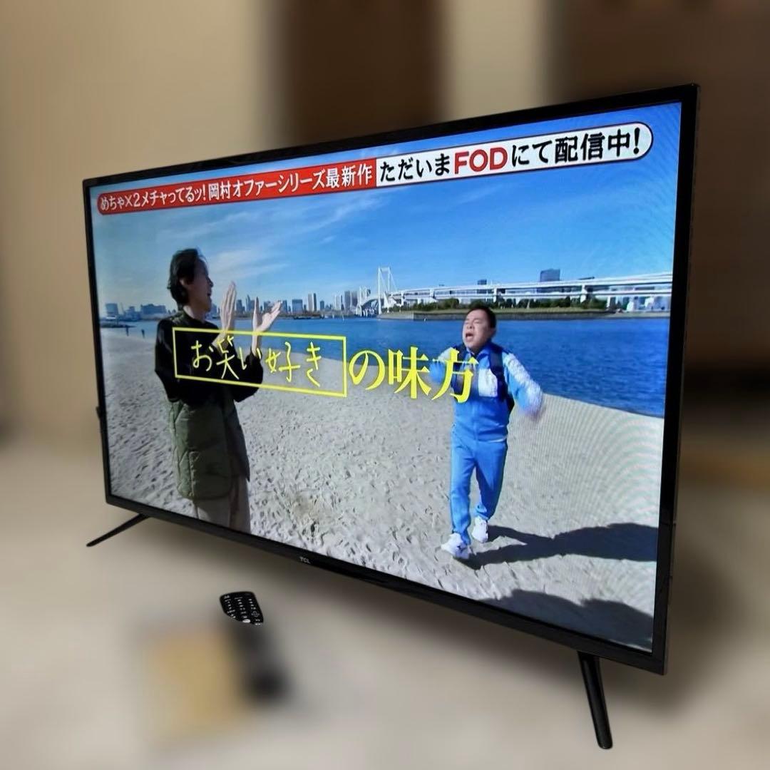 美品 TCL 40V型液晶テレビ Android搭載 スマートテレビ2022年製