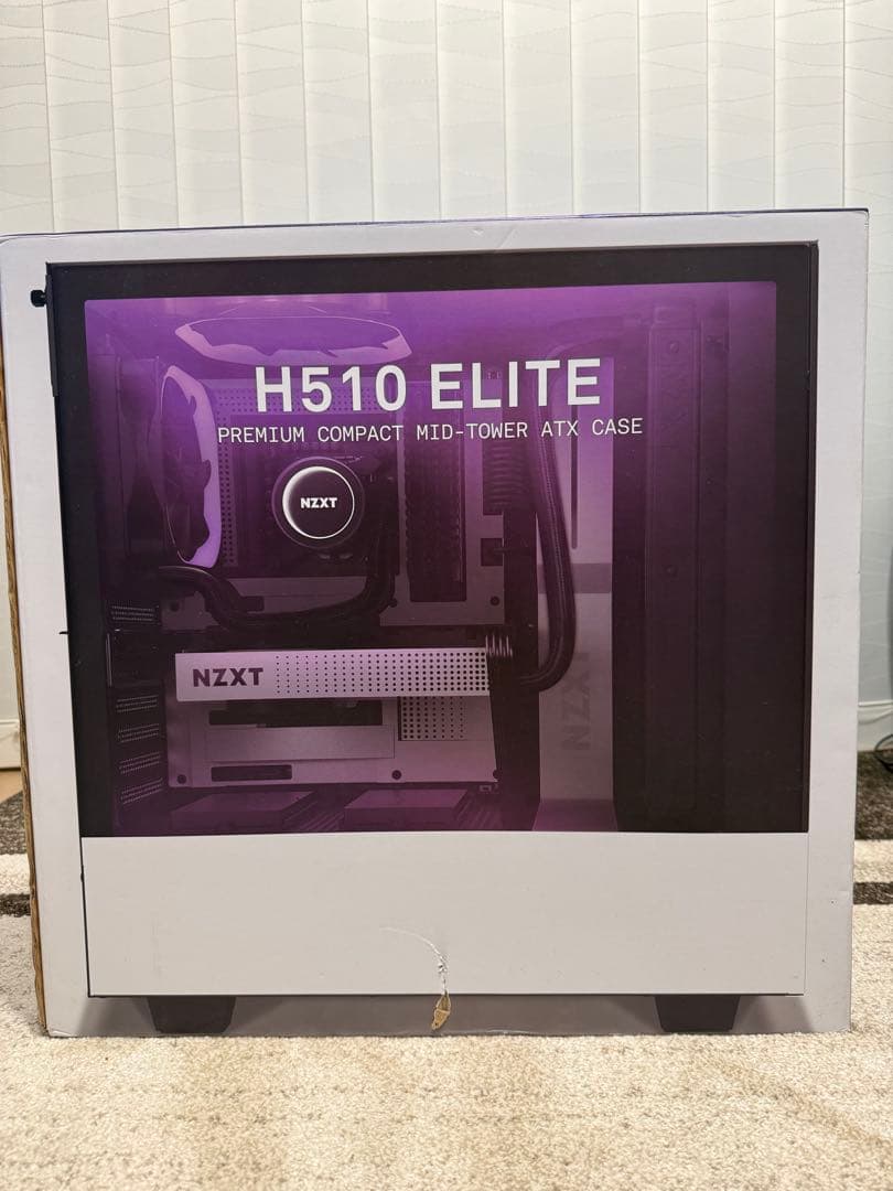 NZXT H510 ELITE ミッドタワー ATX ケース※新品未使用