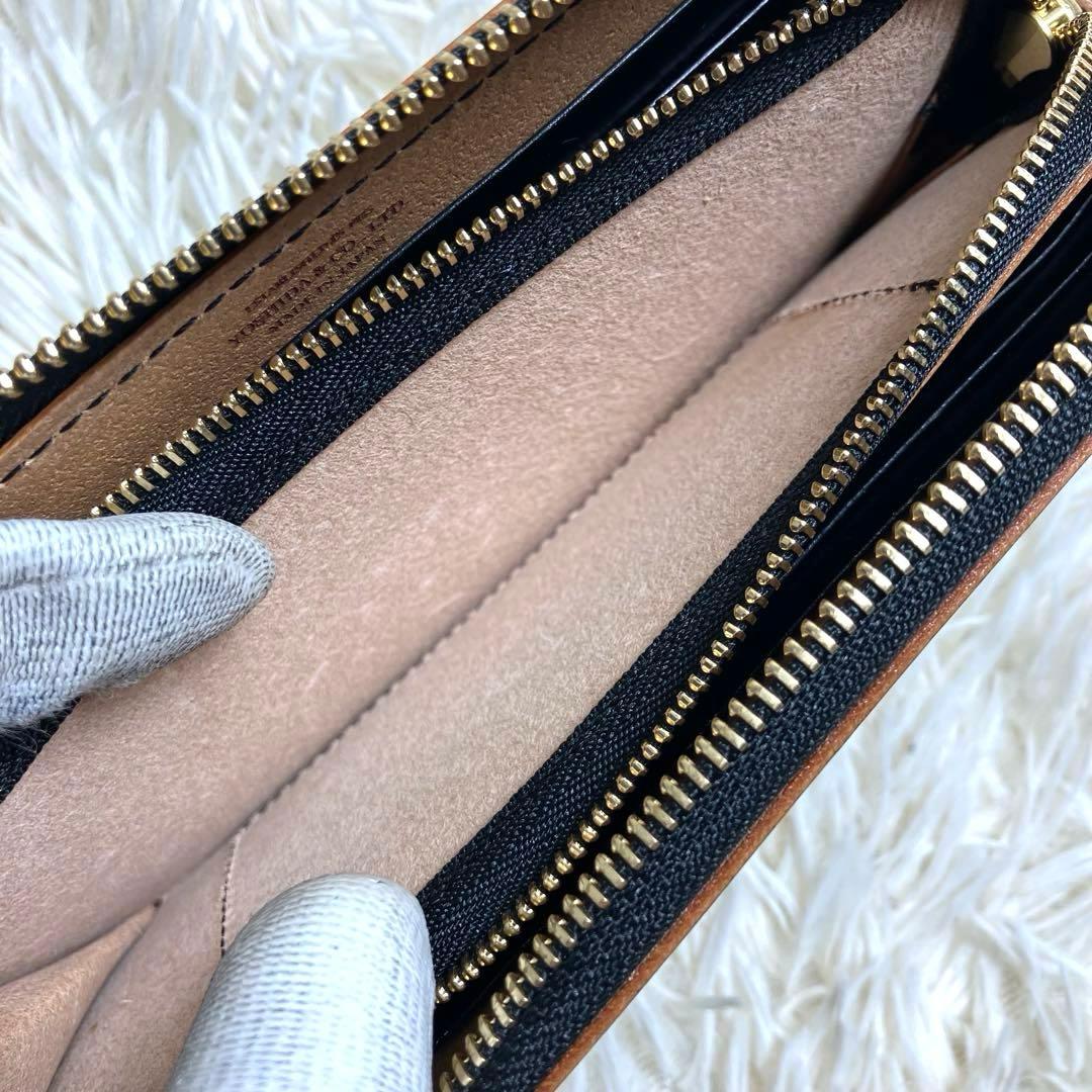 【未使用級】 希少品 ポーター フィルム 長財布 L字ファスナー レザー