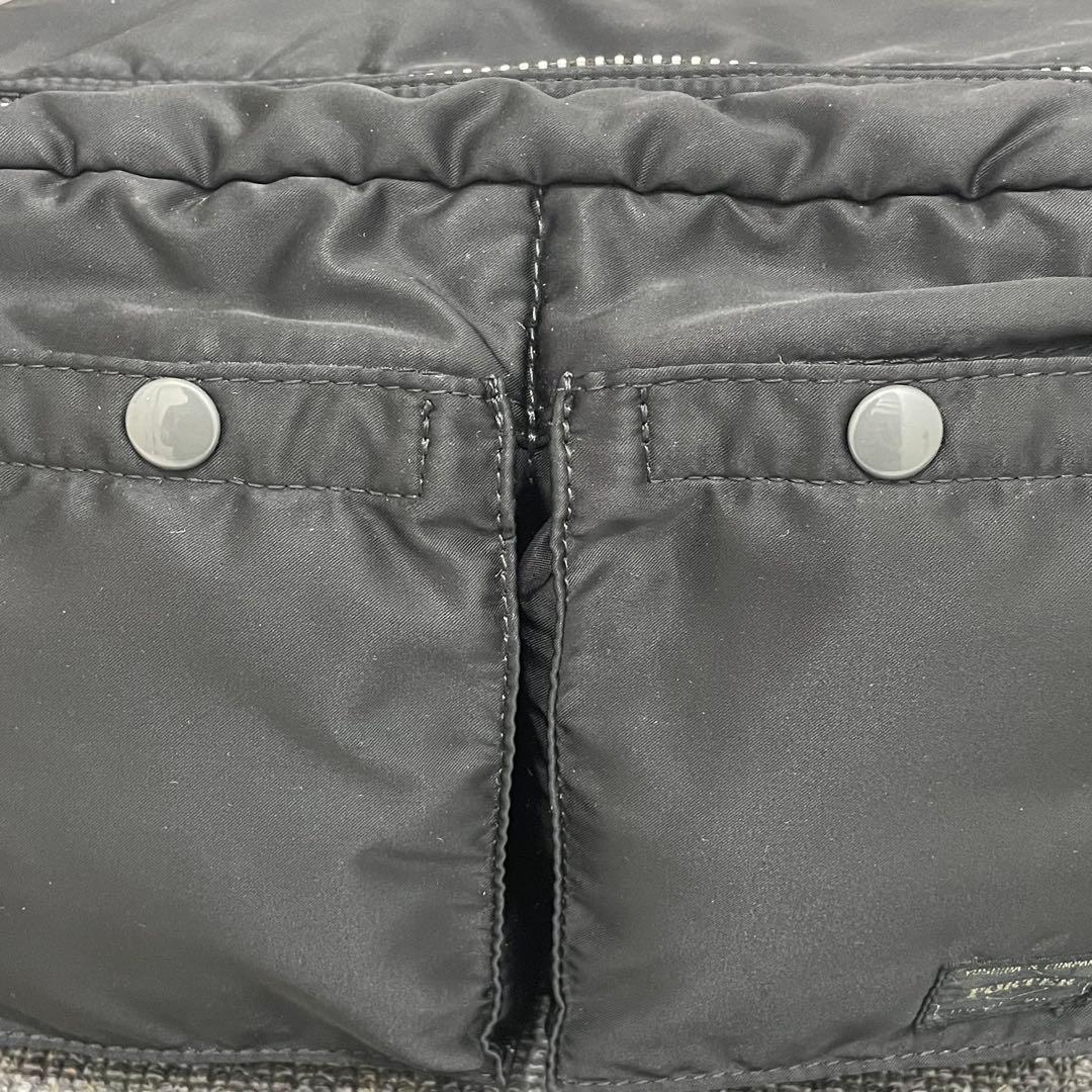 人気 美品✨ PORTER タンカー ウエストバック 黒 ヒップバッグ