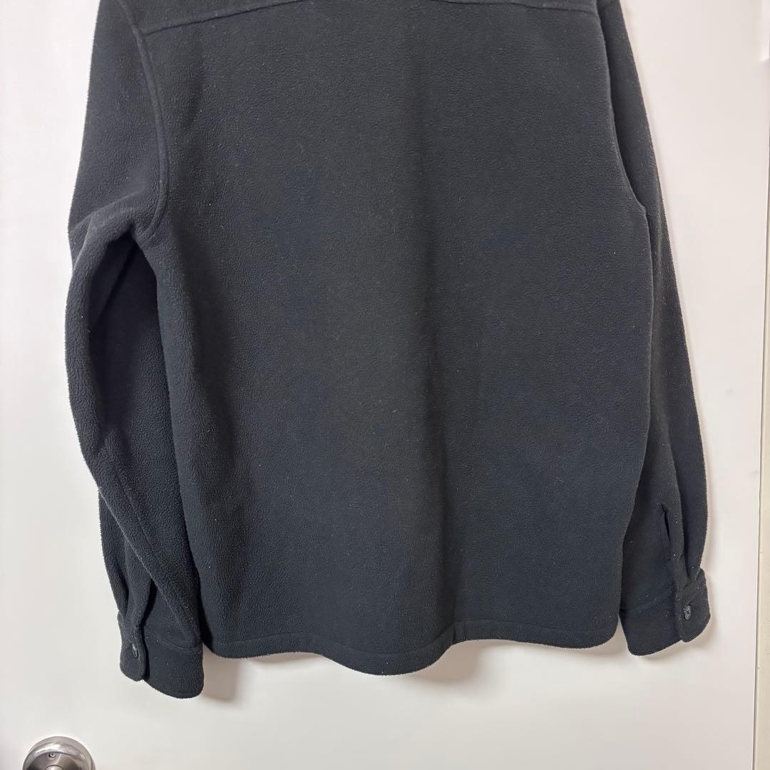 supreme Polartec Pullover Shirt シャツ 黒 S