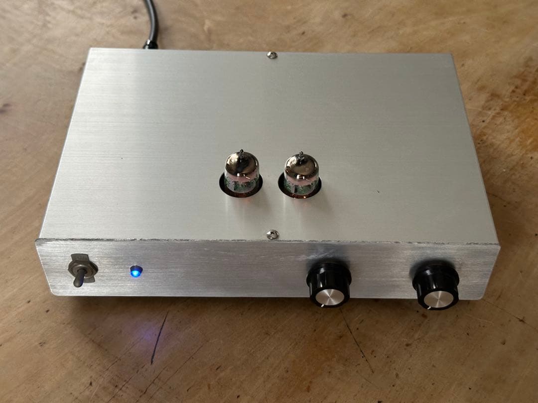 真空管アンプ　電源ケーブル有り