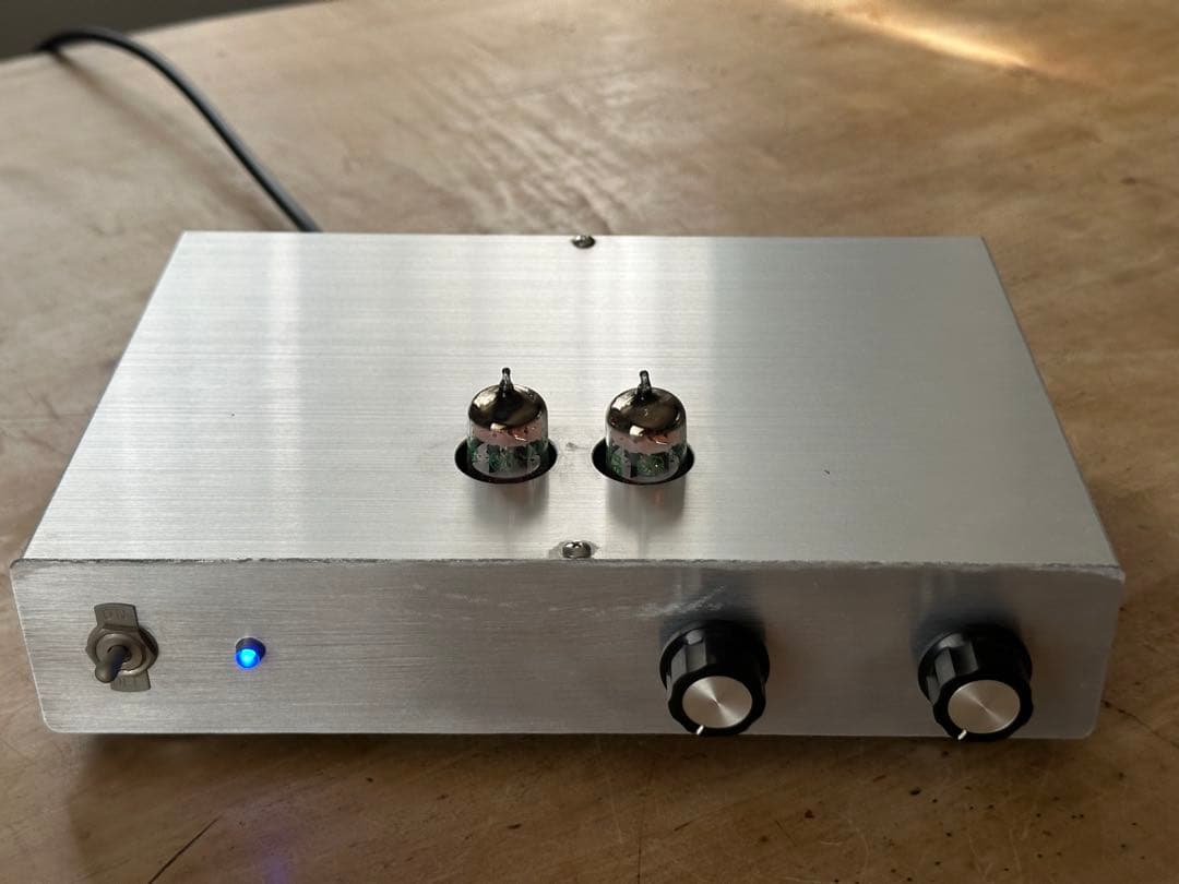 真空管アンプ　電源ケーブル有り