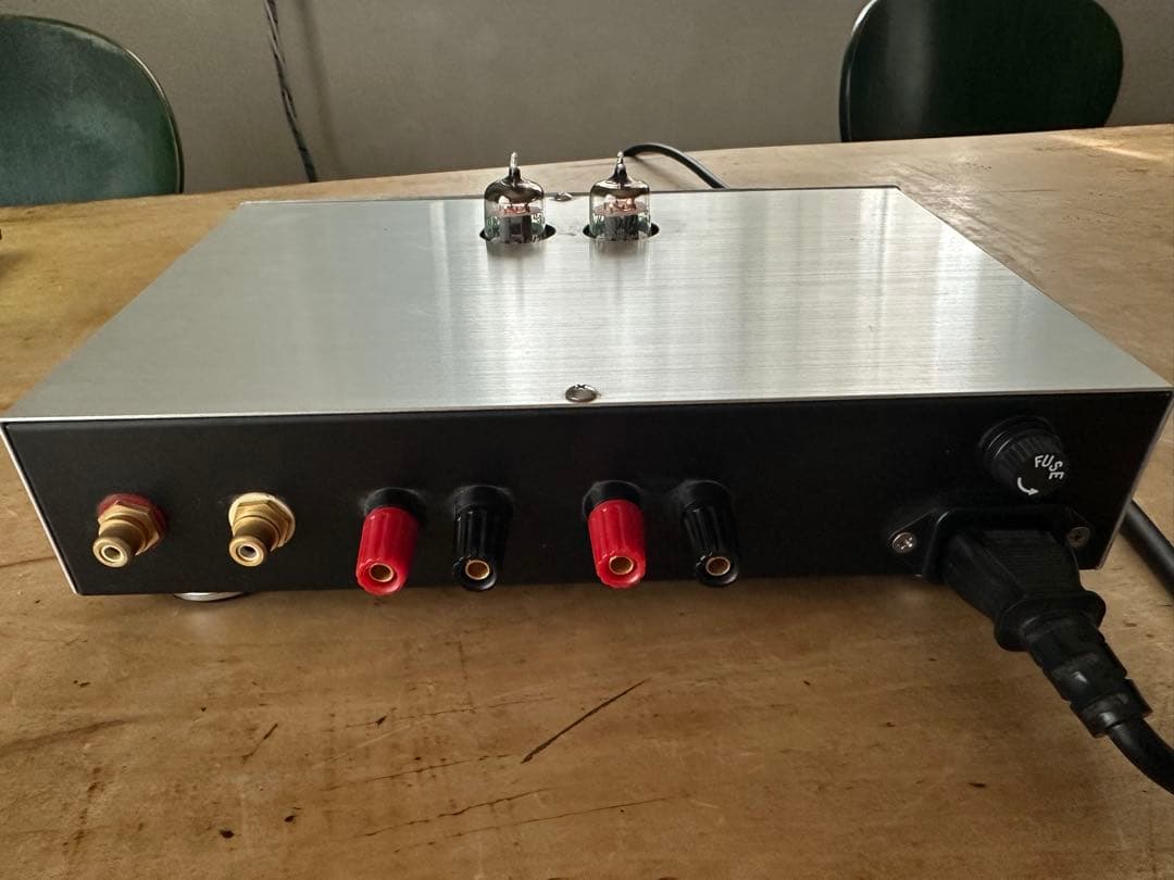 真空管アンプ　電源ケーブル有り