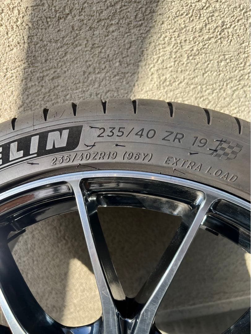 ひろ、Rays.19インチホイールタイヤセット