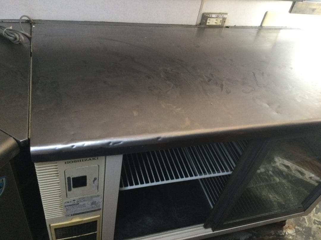 ホシザキRTS-120SNB2-TH 業務用小形冷蔵ショーケース　2012年