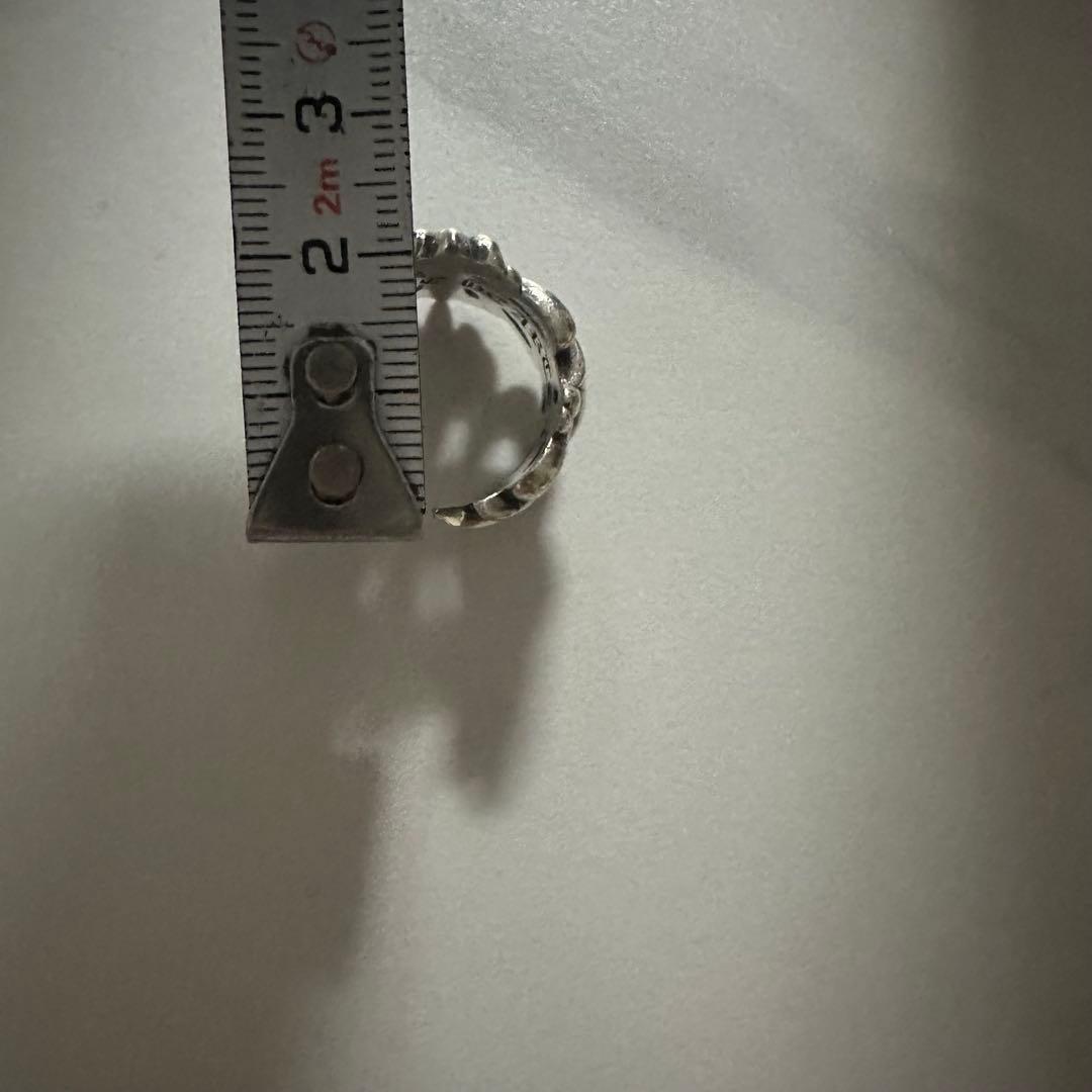 クロムハーツ　ダブルフローラルクロスリング