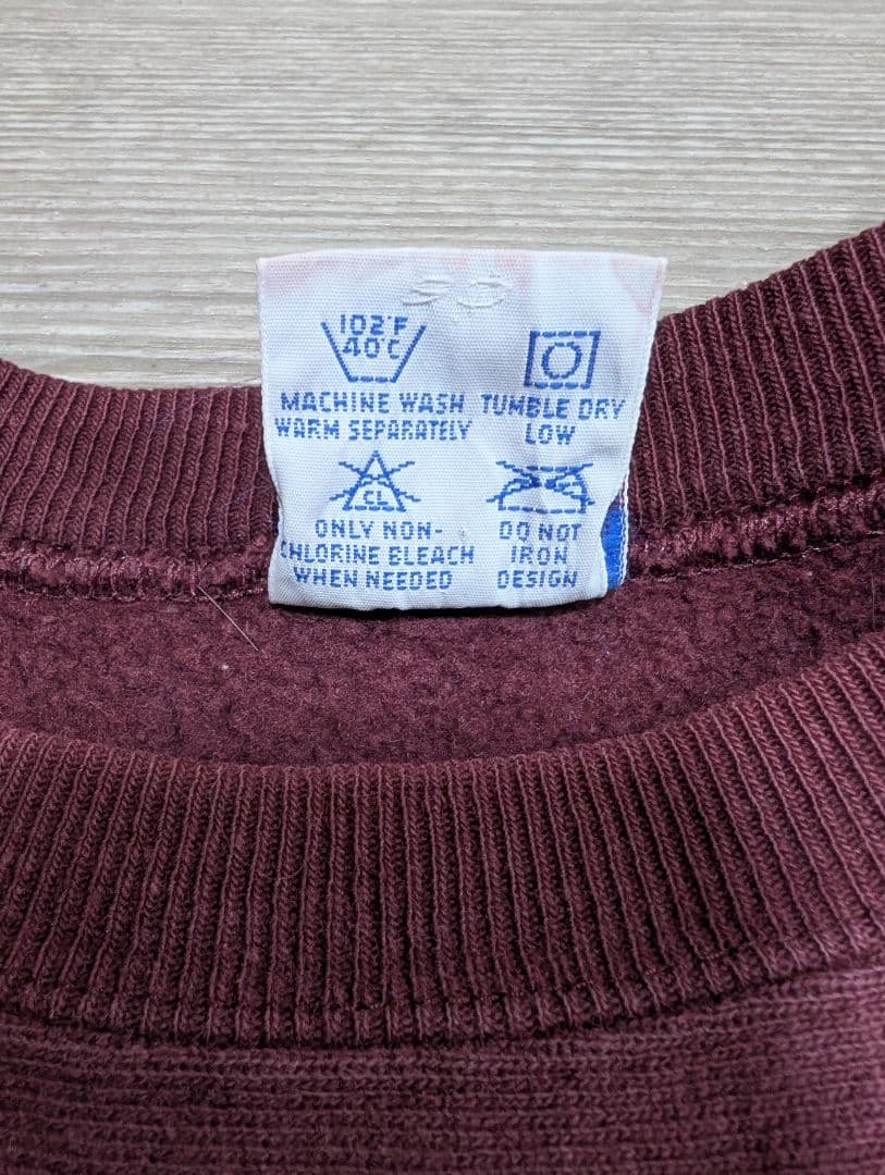 champion　UMDロゴ　ヴィンテージリバースウィーブスウェット