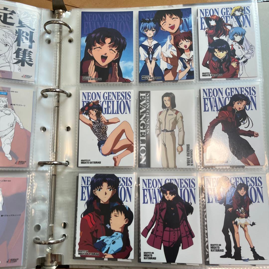 カードダスマスターズⅠ 新世紀エヴァンゲリオン 公式バインダー付