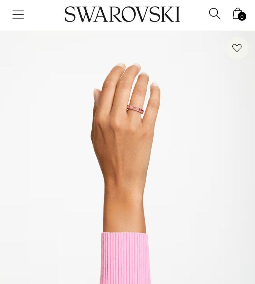 新品 SWAROVSKI 58 Matrix リング スワロフスキー 指輪